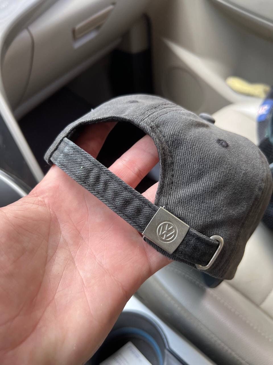 BMW × Vintage 90s Y2K Vintage Volkswagen Cap Hat sun faded graphite Size ONE SIZE - 7 Thumbnail