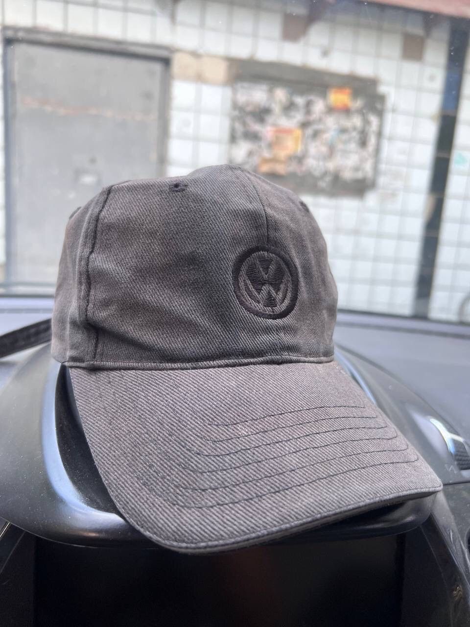 BMW × Vintage 90s Y2K Vintage Volkswagen Cap Hat sun faded graphite Size ONE SIZE - 2 Thumbnail