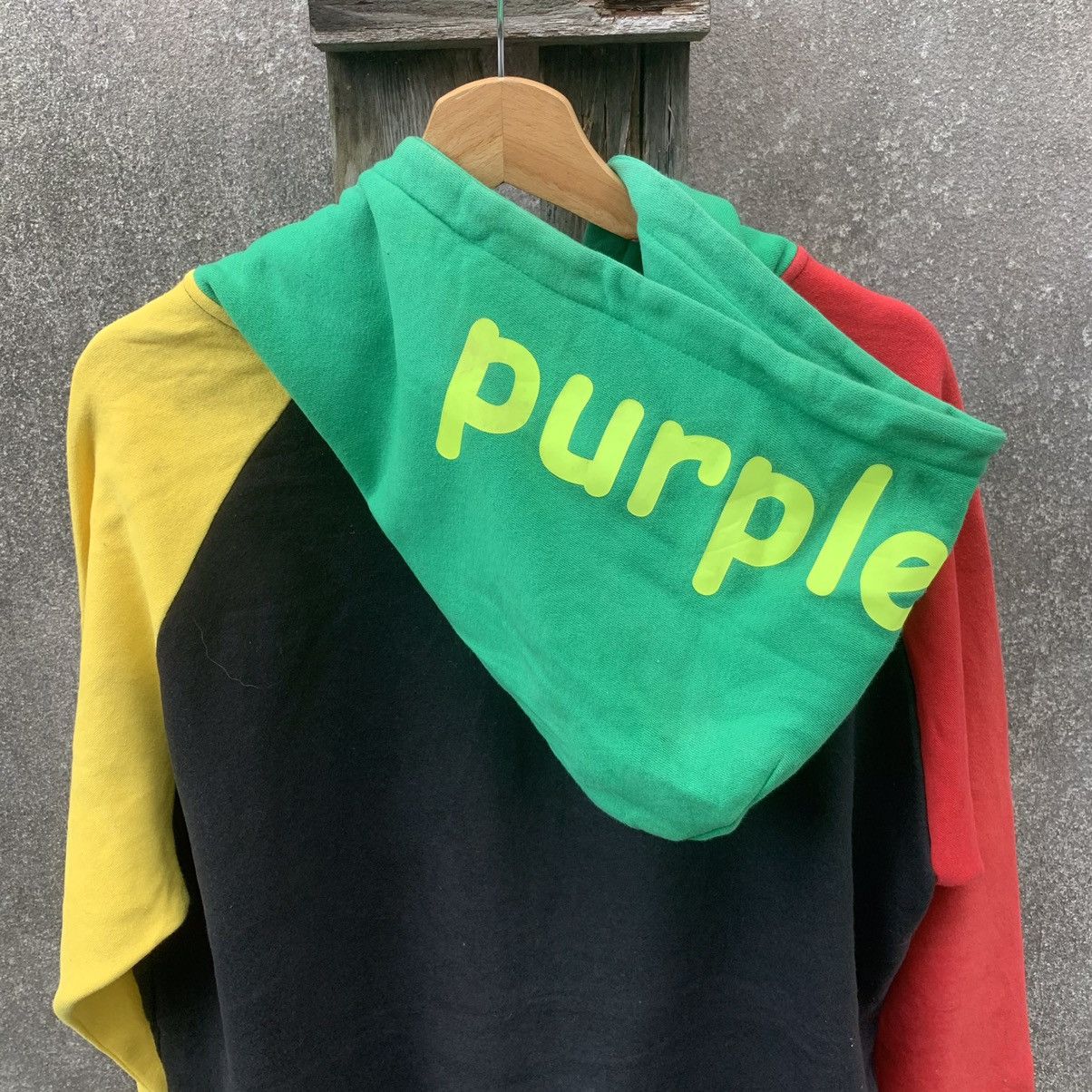 Japanese Brand × Purple Purple Cow Hoodie Multicolour Zip Ups Sweater Jacket Size US L / EU 52-54 / 3 - 9 Thumbnail