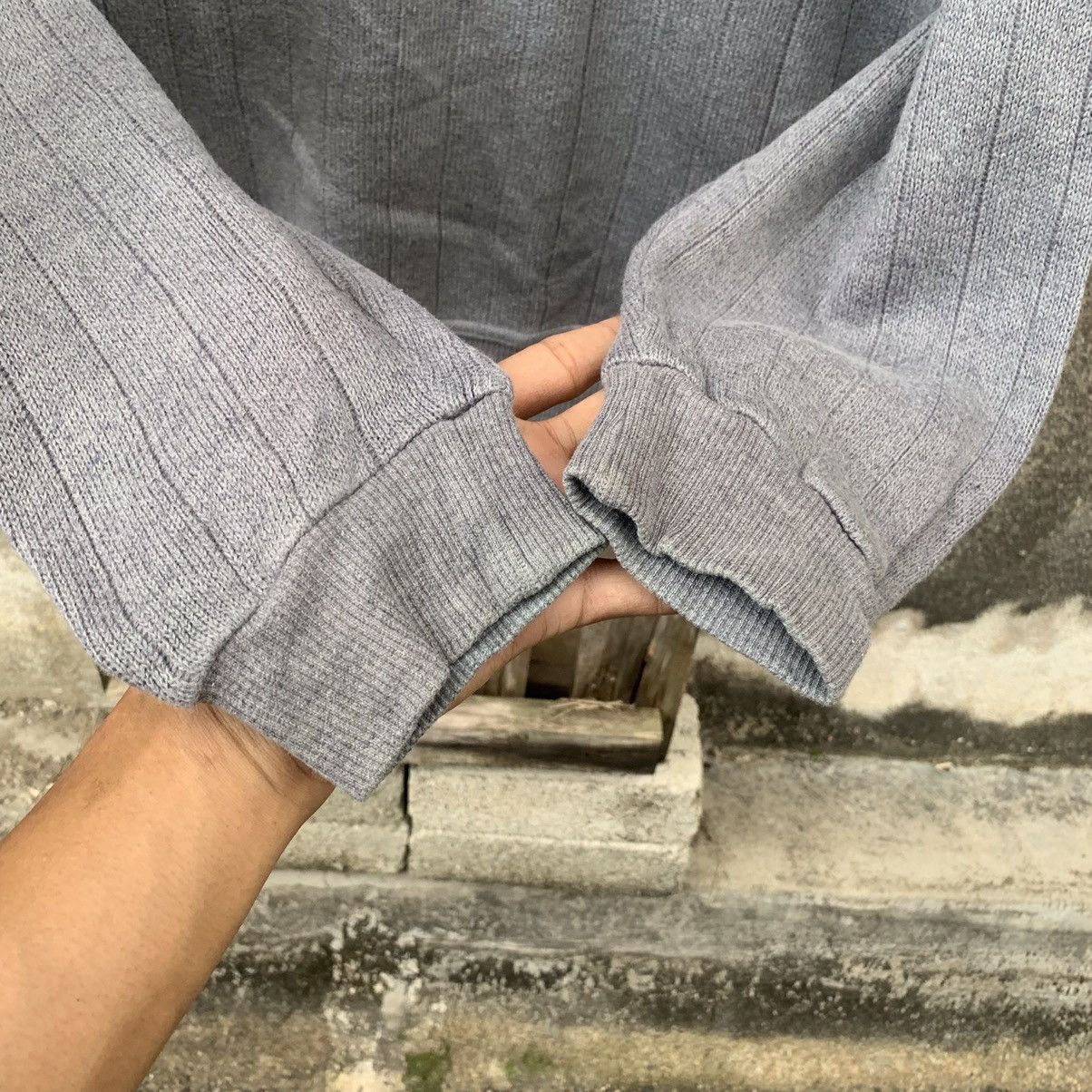 Designer × Japanese Brand × Yohji Yamamoto IY BASICS By Yohji Yamamoto Crewneck Sweater Pullover Jumper Size US L / EU 52-54 / 3 - 4 Thumbnail