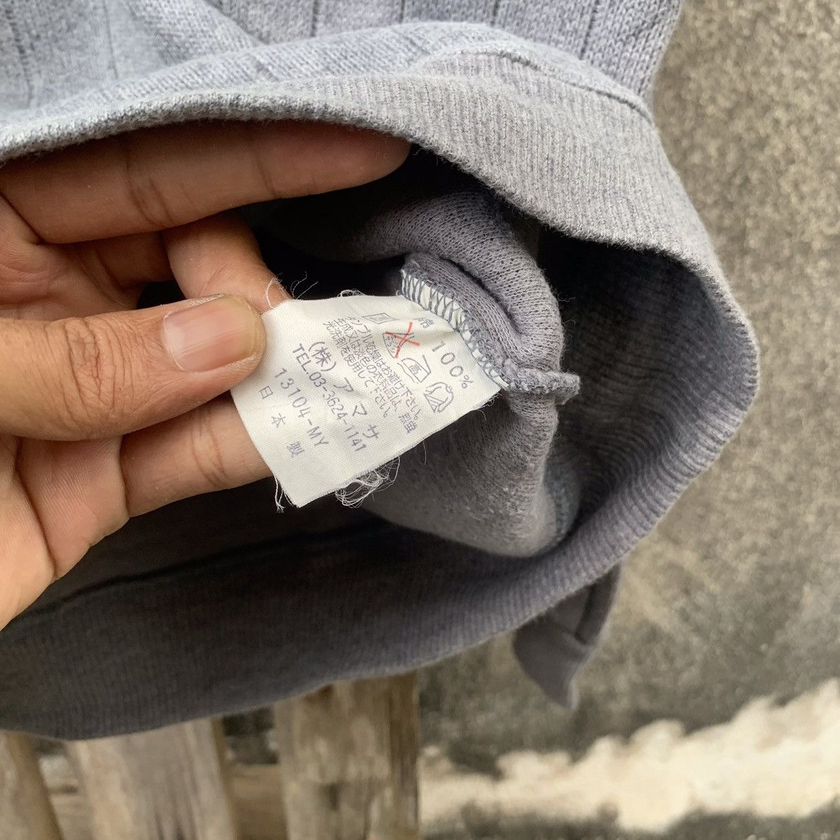 Designer × Japanese Brand × Yohji Yamamoto IY BASICS By Yohji Yamamoto Crewneck Sweater Pullover Jumper Size US L / EU 52-54 / 3 - 3 Thumbnail