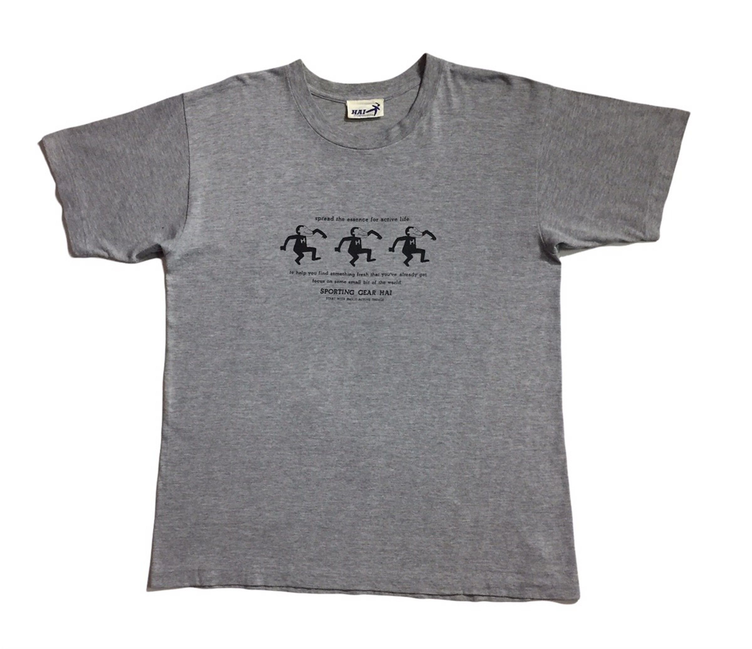 Hai Sporting Gear VINTAGE 90s HAI SPORTING GEAR ISSEY MIYAKE JAPANESE TSHIRT Size US L / EU 52-54 / 3 - 1 Thumbnail