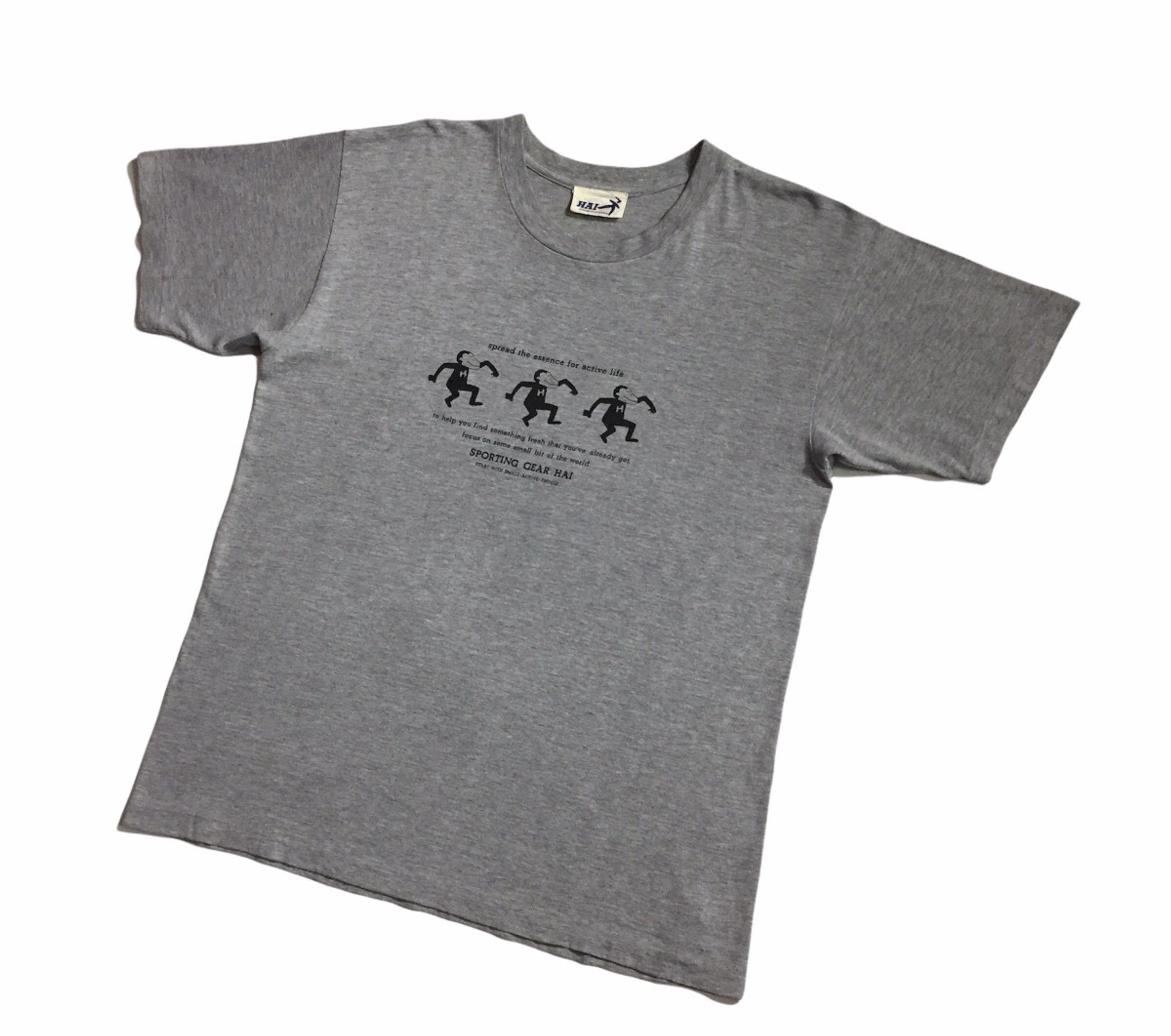 Hai Sporting Gear VINTAGE 90s HAI SPORTING GEAR ISSEY MIYAKE JAPANESE TSHIRT Size US L / EU 52-54 / 3 - 2 Thumbnail