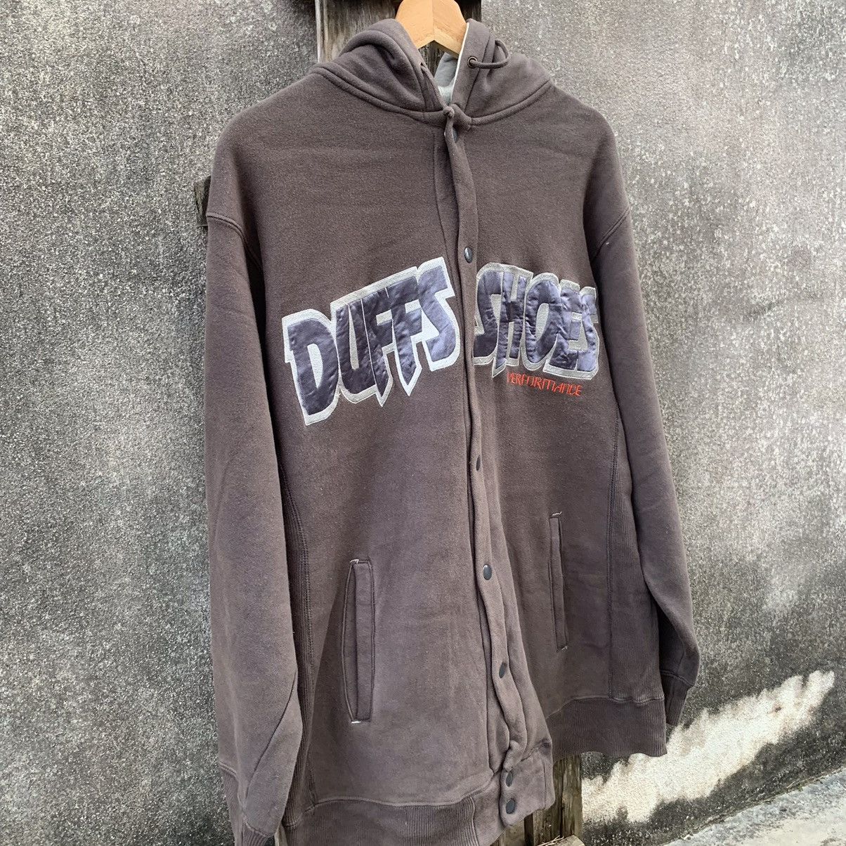 Japanese Brand × Vintage Duffs Performance Button Ups Sweater Faded Pullover Jumper Size US L / EU 52-54 / 3 - 2 Thumbnail