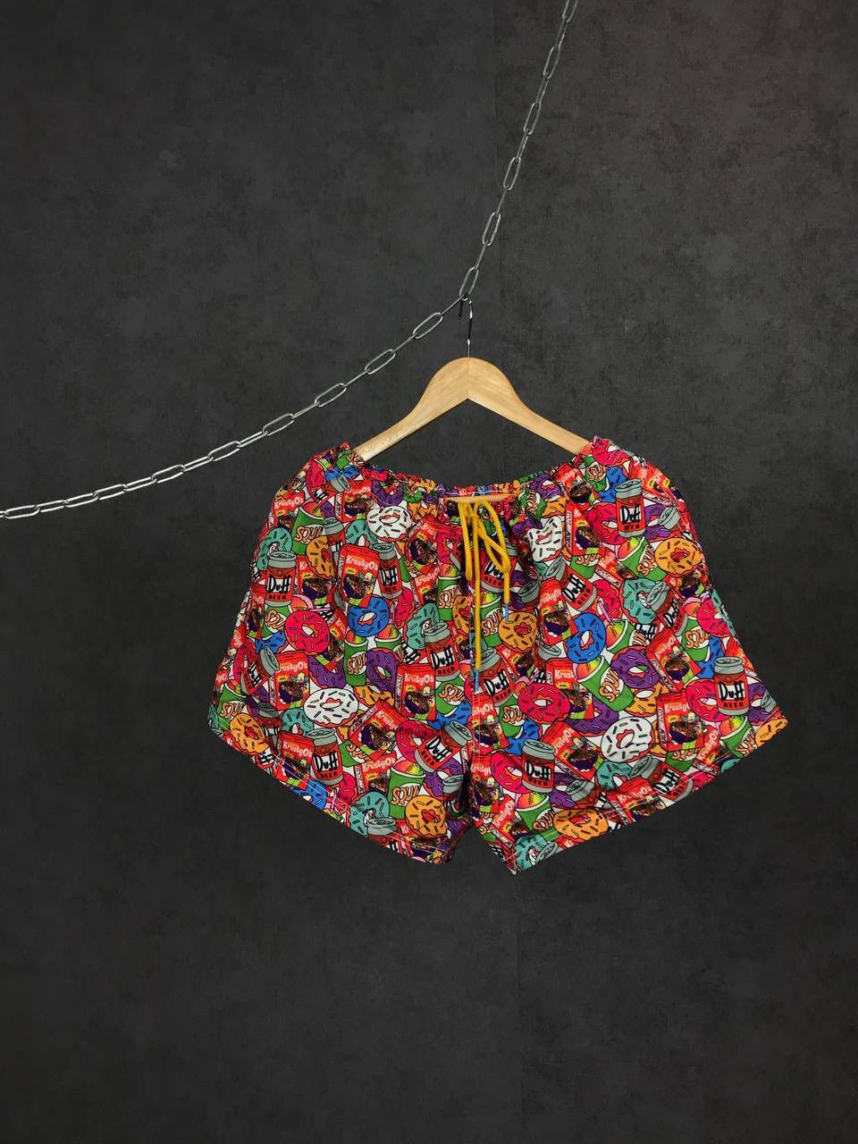 The Simpsons The Simpsons crazy multicolor overprinted shorts Size US 36 / EU 52 - 1 Thumbnail