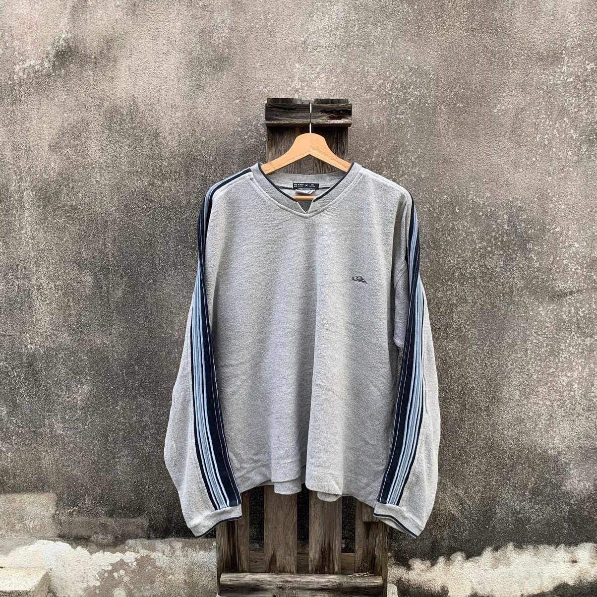 Quiksilver × Vintage Vintage Quiksilver Surf Gang Sweater Baggy Pullover Jumper Size US L / EU 52-54 / 3 - 1 Thumbnail