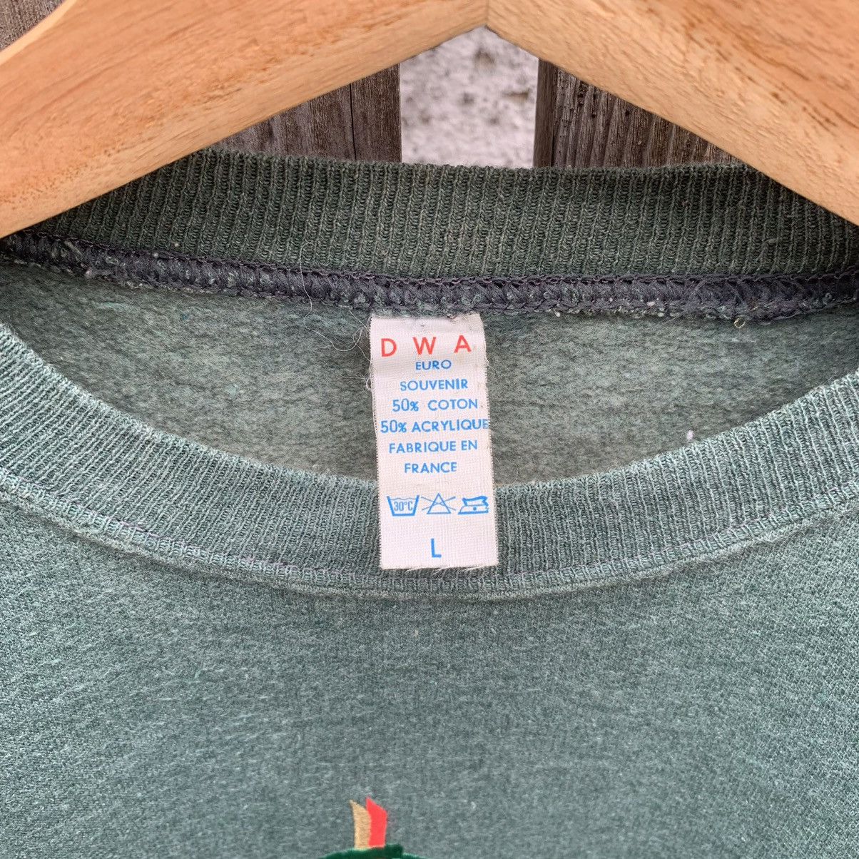 Japanese Brand × Vintage Paris Embroidery Crewneck Multicolour Spell Out Sweater Size US L / EU 52-54 / 3 - 5 Thumbnail