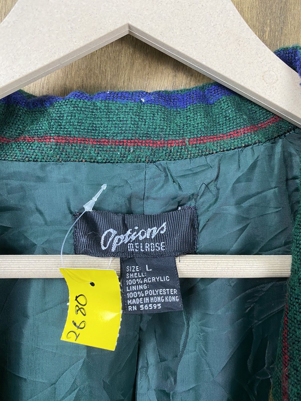 Vintage Options art vintage cardigan Jacket #2680 Size US L / EU 52-54 / 3 - 3 Thumbnail