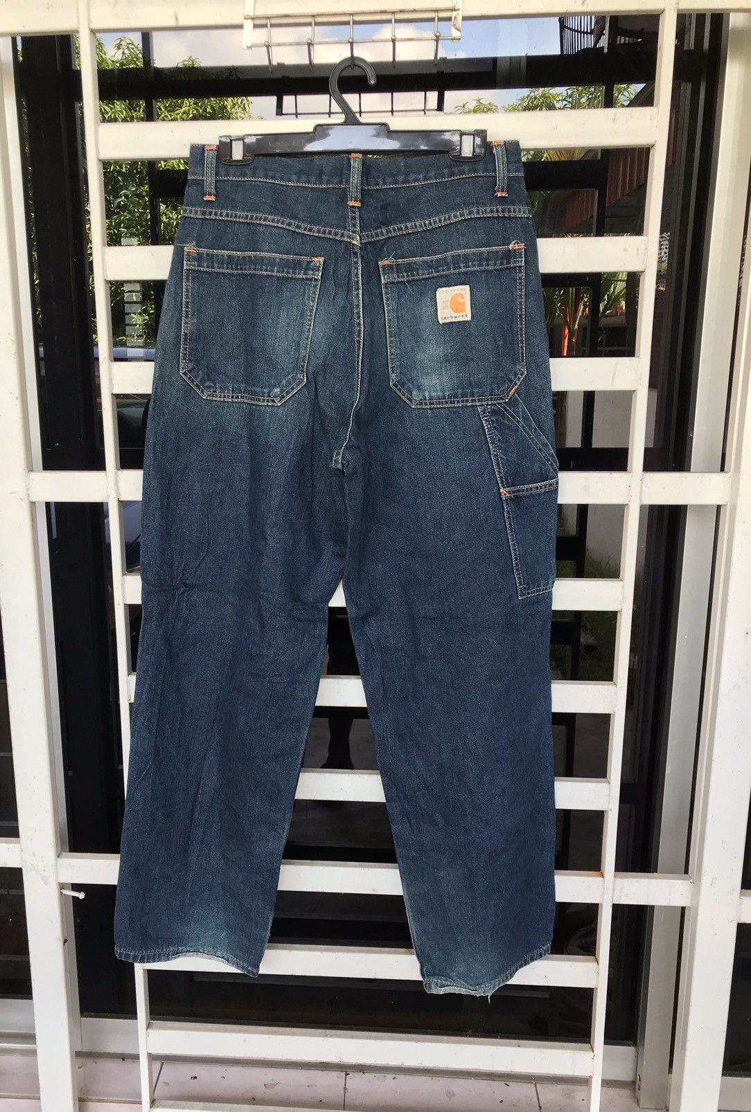 Vintage Vintage Carhartt 100 Years Anniversary Carpenter Denim