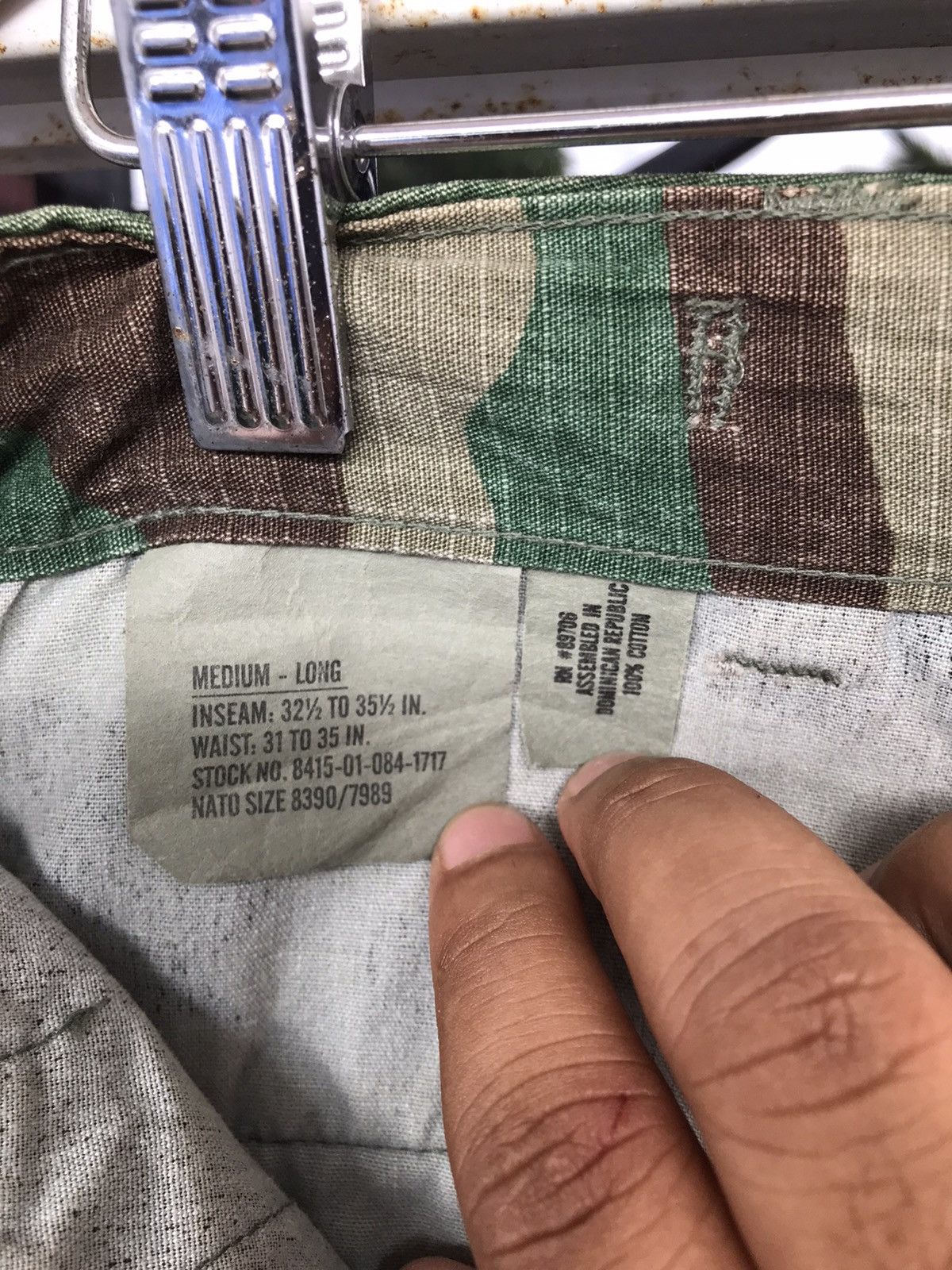 Vintage Vintage Military Pants Size US 34 / EU 50 - 8 Thumbnail