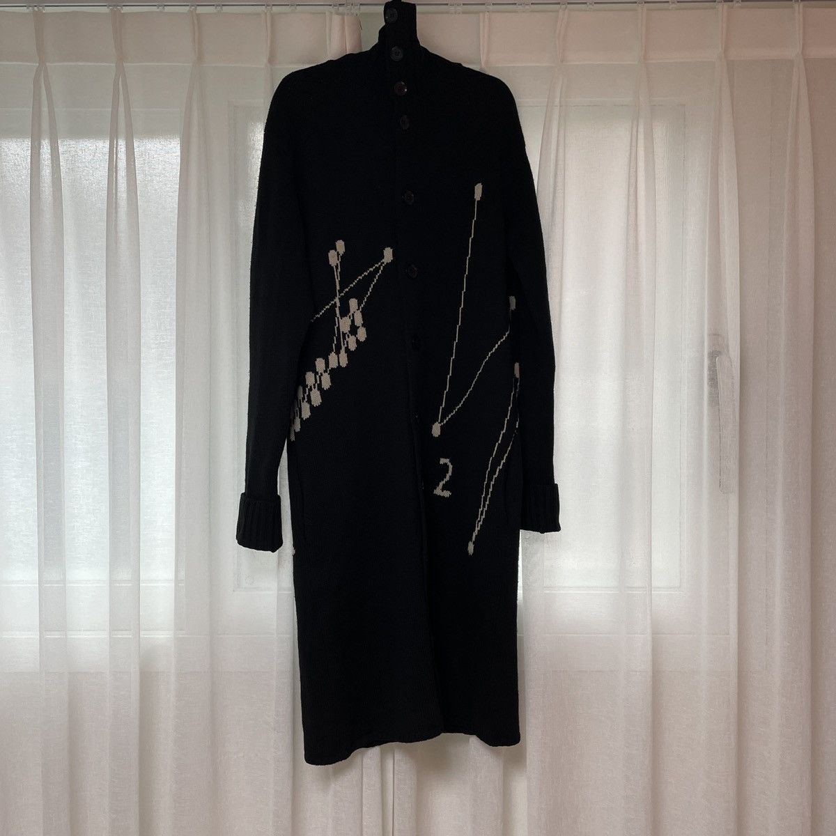 Yohji Yamamoto FW14 YYPH’s Finale Knit high-neck Jacket from pour homme Size US M / EU 48-50 / 2 - 2 Thumbnail