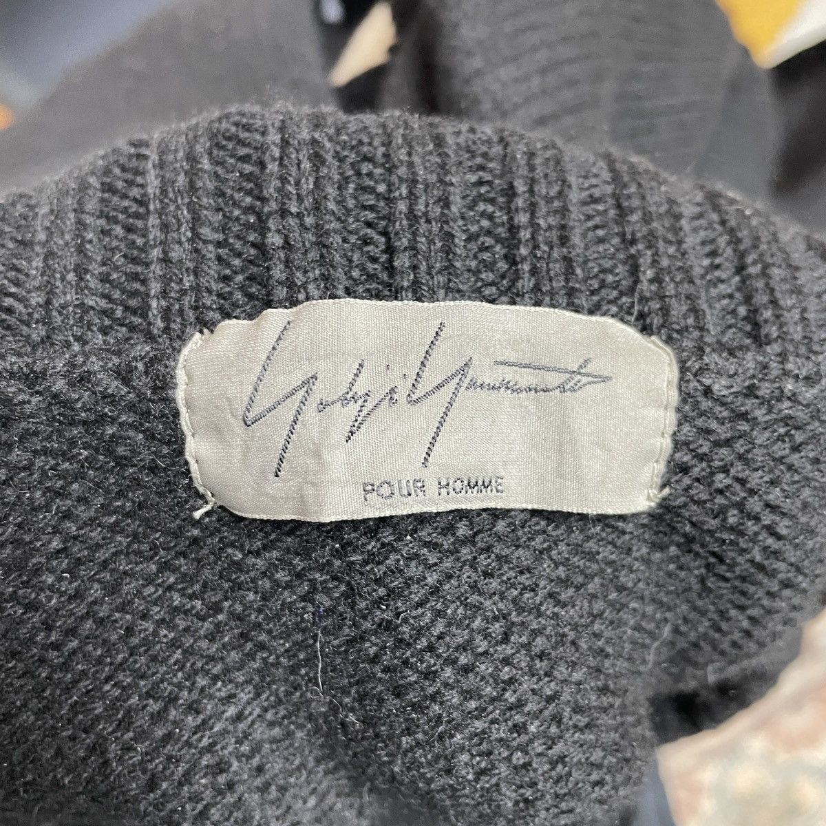 Yohji Yamamoto FW14 YYPH’s Finale Knit high-neck Jacket from pour homme Size US M / EU 48-50 / 2 - 4 Thumbnail