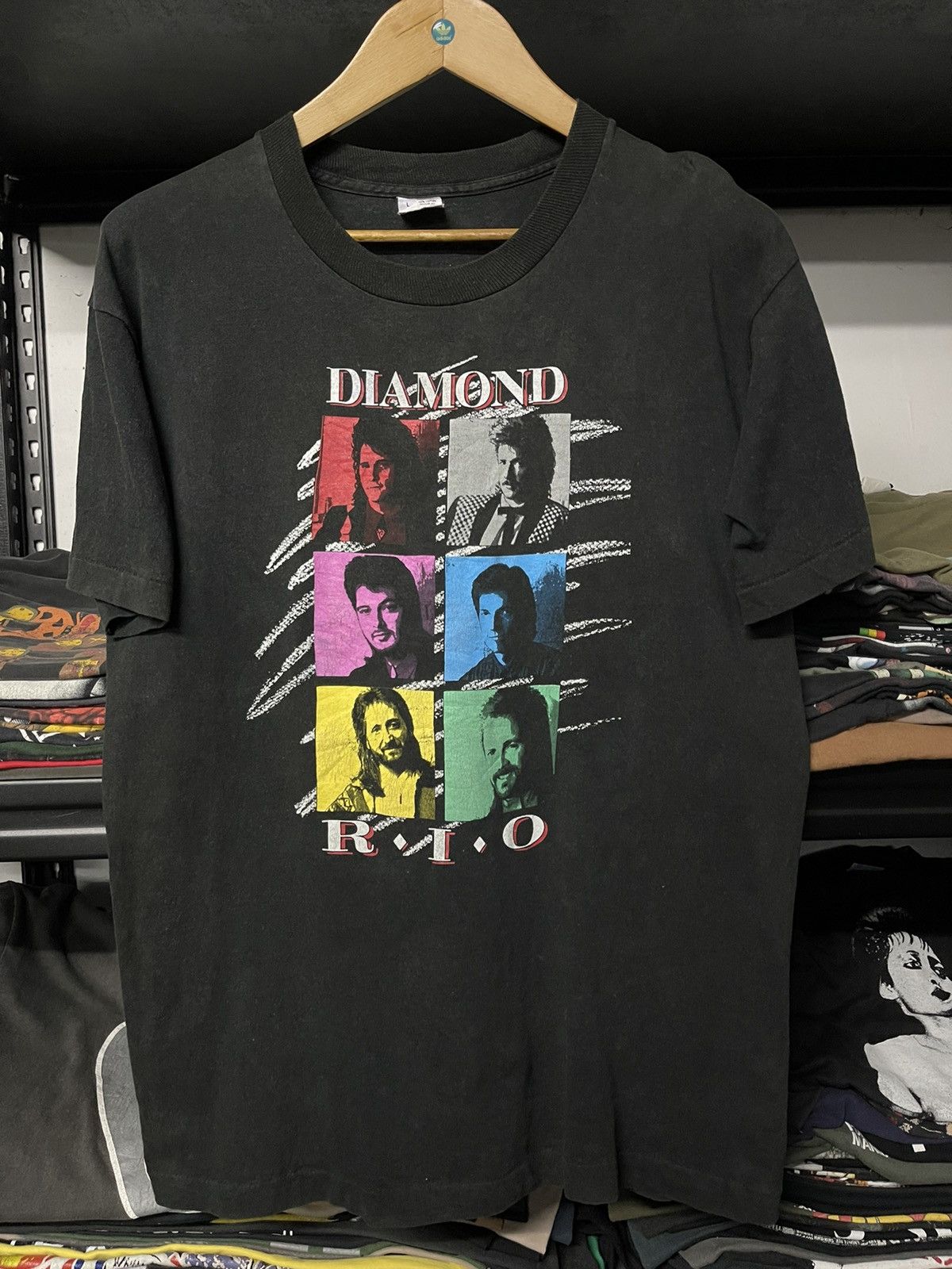 Band Tees × Vintage Vintage 90s Diamond Rio Tour Faded Tees | Grailed