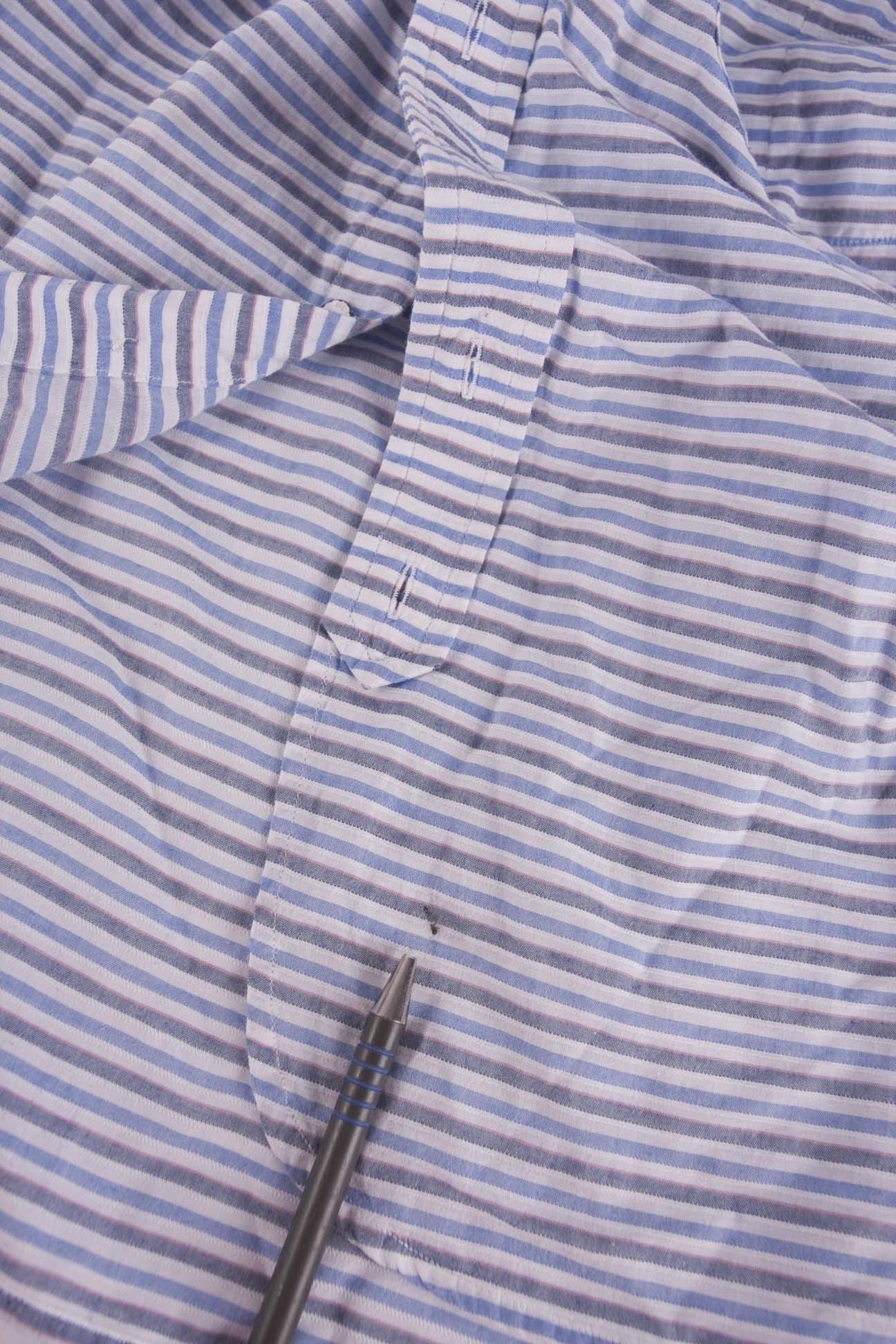 Rag & Bone Rag & Bones Shirt Short Sleeve Stripe Size L Size US L / EU 52-54 / 3 - 5 Thumbnail