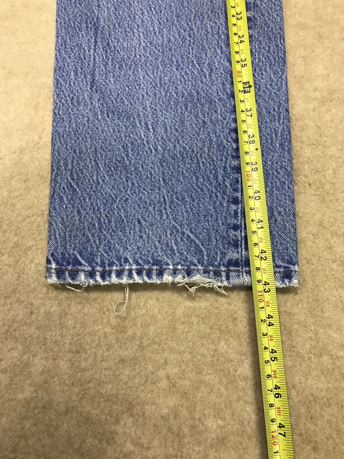 Levi's Vintage Clothing × Vintage Vintage Levi’s 501 Distressed Denim Made In USA 34x32 Size US 34 / EU 50 - 16 Thumbnail
