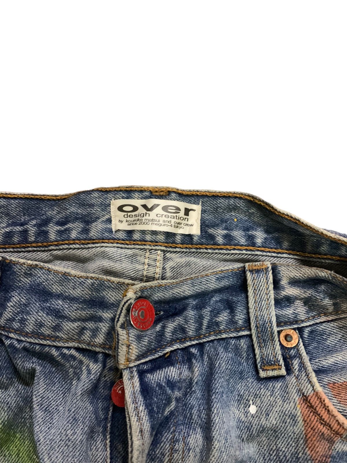 Levi's 🔥Vintage Levi’s 501 Over Design Creation by Kousuke Matsui Size US 31 - 6 Thumbnail