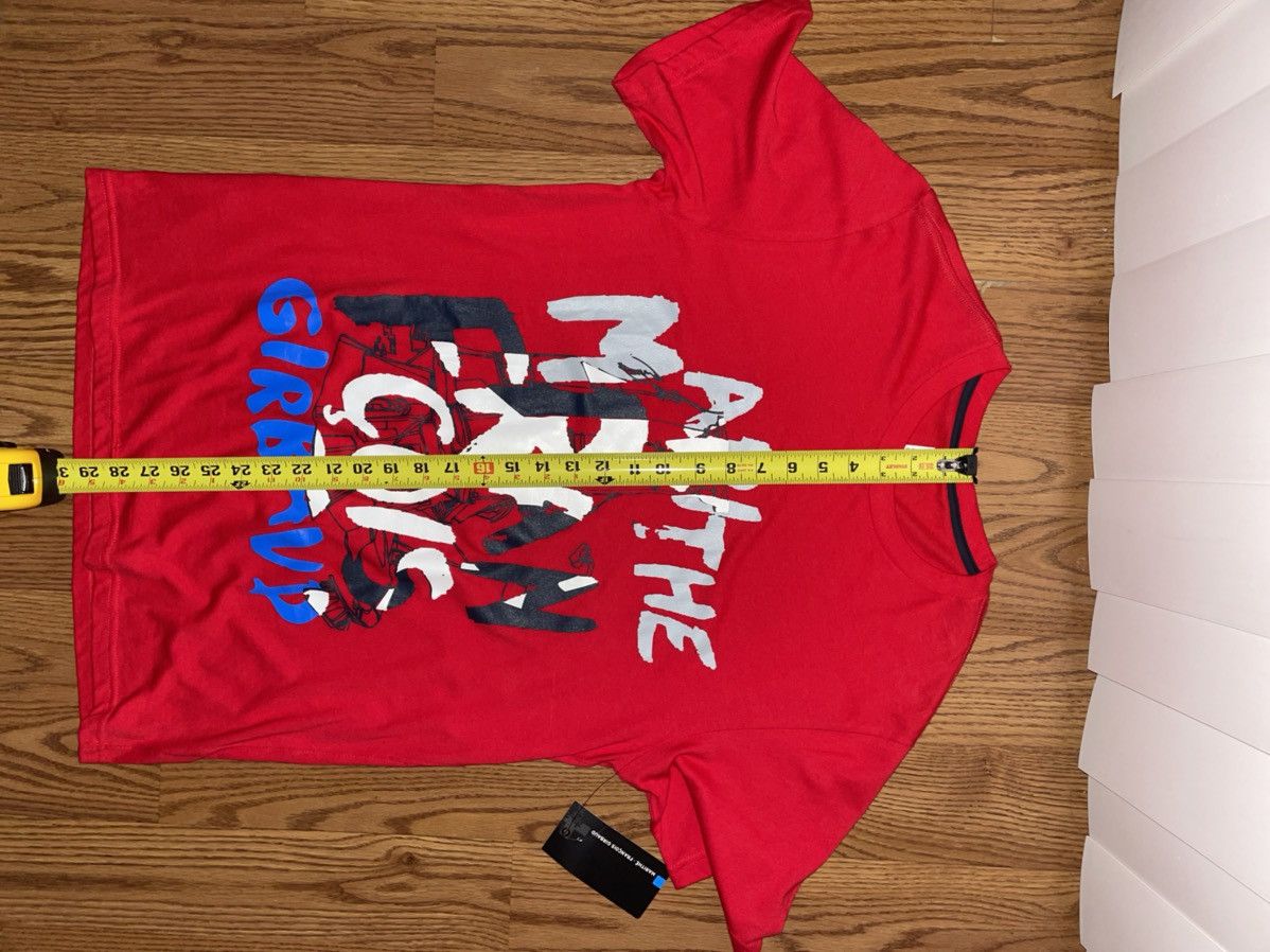 Marithe + Francois Girbaud Marithe Francois Girbaud Red T Shirt Size US M / EU 48-50 / 2 - 8 Thumbnail