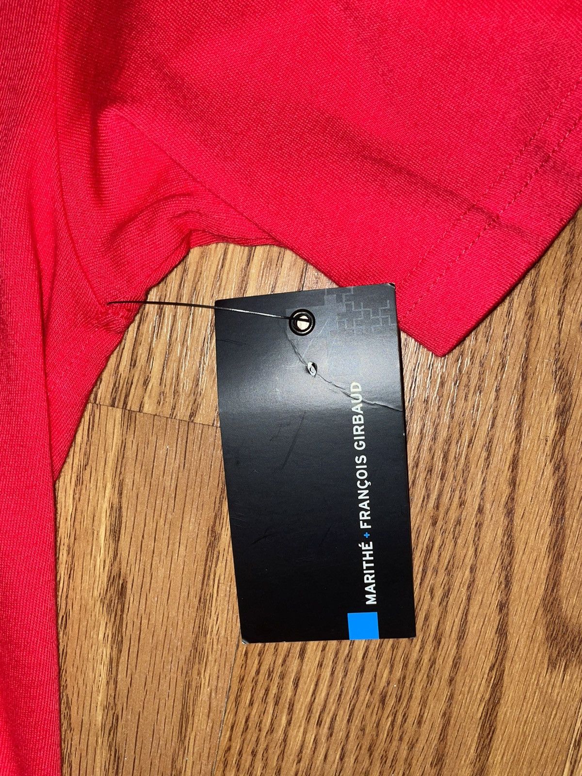 Marithe + Francois Girbaud Marithe Francois Girbaud Red T Shirt Size US M / EU 48-50 / 2 - 3 Thumbnail