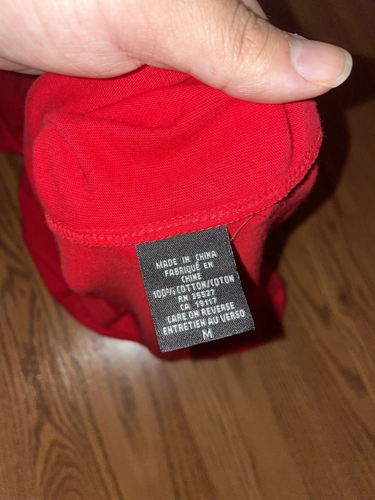 Marithe + Francois Girbaud Marithe Francois Girbaud Red T Shirt Size US M / EU 48-50 / 2 - 6 Thumbnail