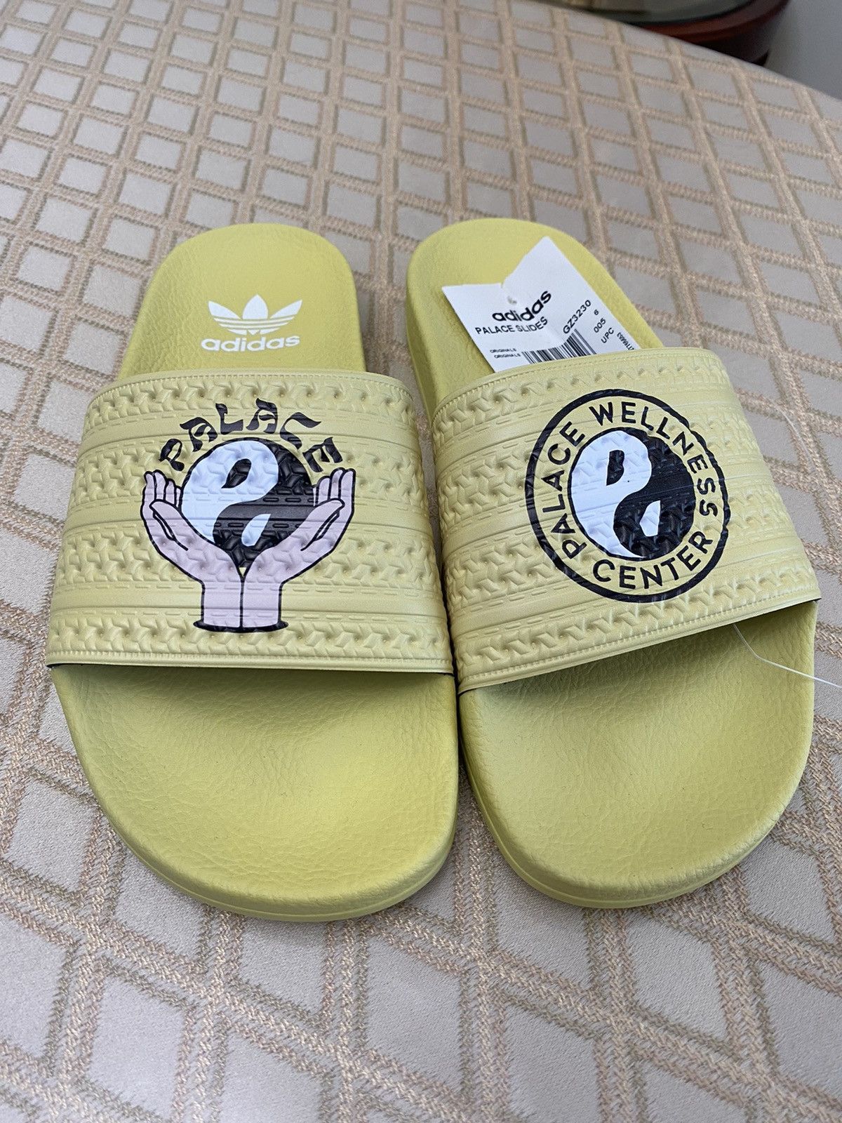 Adidas Palace x Adidas Adilette Slides Palaste Wellness Size 7 Grailed