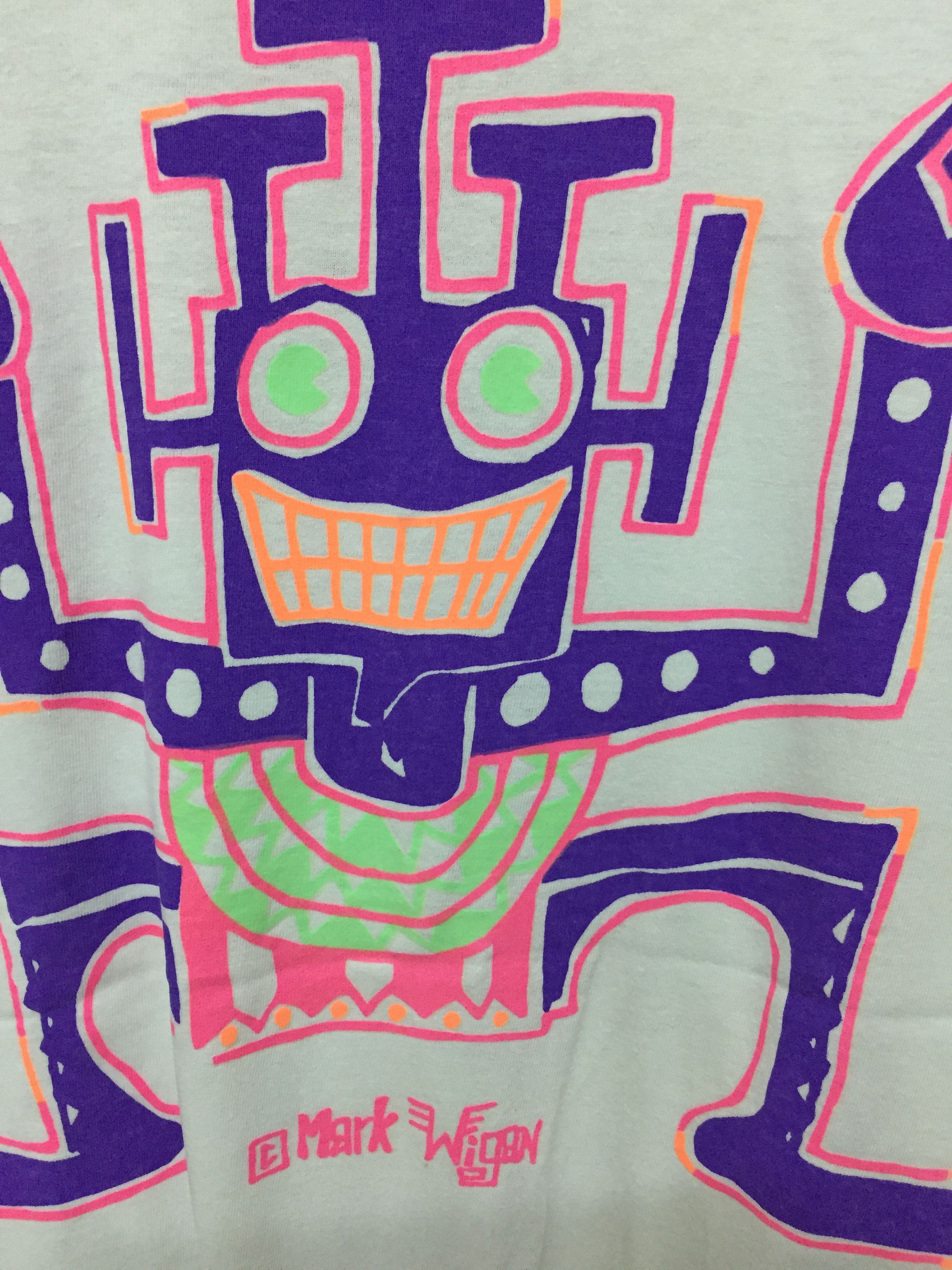 Vintage 80's MARK WIGAN art tee andy warhol Size US M / EU 48-50 / 2 - 4 Thumbnail