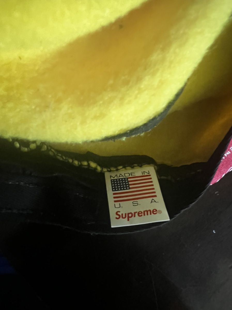 Supreme Polartec camp cap