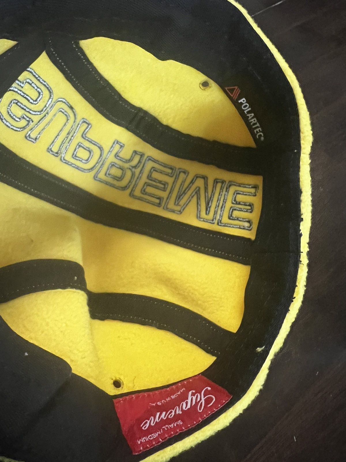 Supreme Polartec camp cap