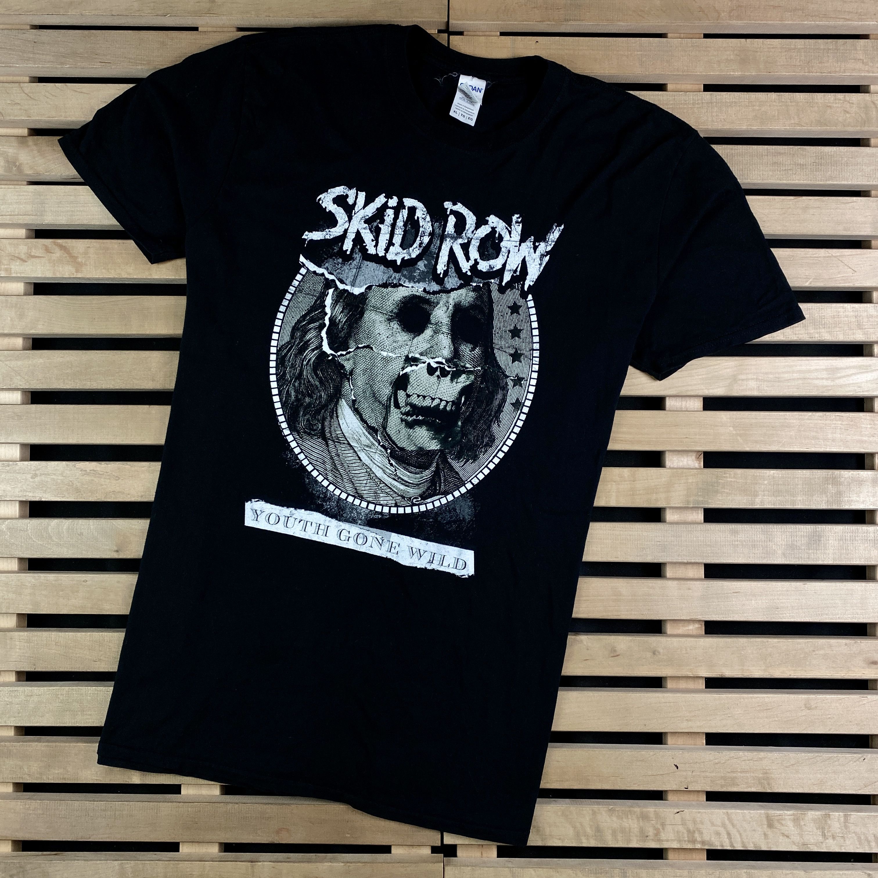 Mens Vintage T Shirt Skid Row Youth Gone Wild Size XL