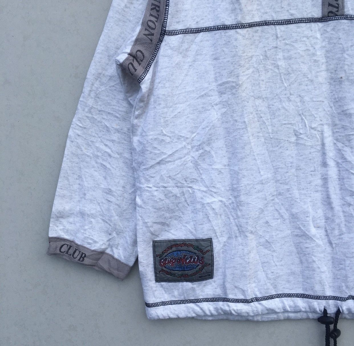 Burton × Vintage Vintage Burton USA Drawstring Sidetape Jumpers/Jacket Size US L / EU 52-54 / 3 - 5 Thumbnail