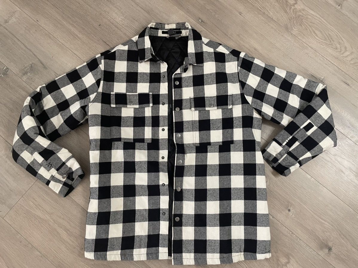 Ksubi Ksubi Snap Button Plaid Flannel Shirt Jacket | Grailed
