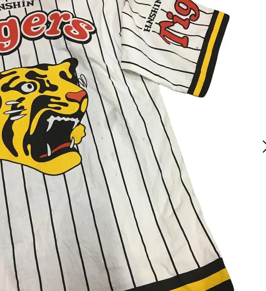 Japanese Brand Hanshin Tigers Big Logo Kimono Size US L / EU 52-54 / 3 - 3 Thumbnail