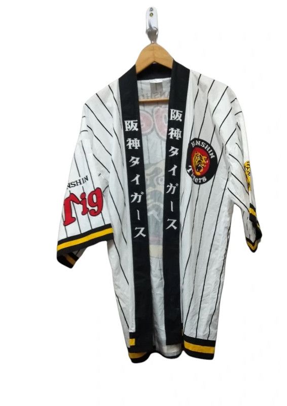 Japanese Brand Hanshin Tigers Big Logo Kimono Size US L / EU 52-54 / 3 - 6 Thumbnail