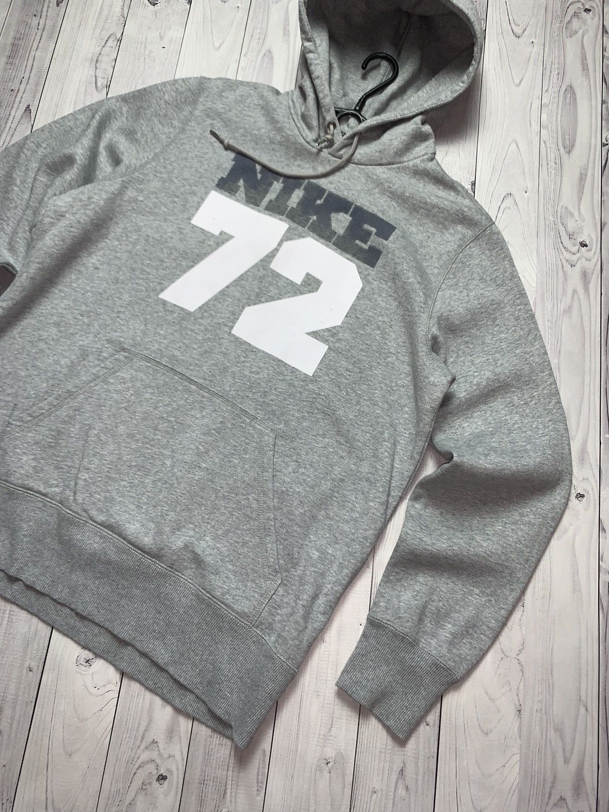 Nike × Vintage Vintage Nike 72 hoodie big logo size L Size US L / EU 52-54 / 3 - 2 Thumbnail