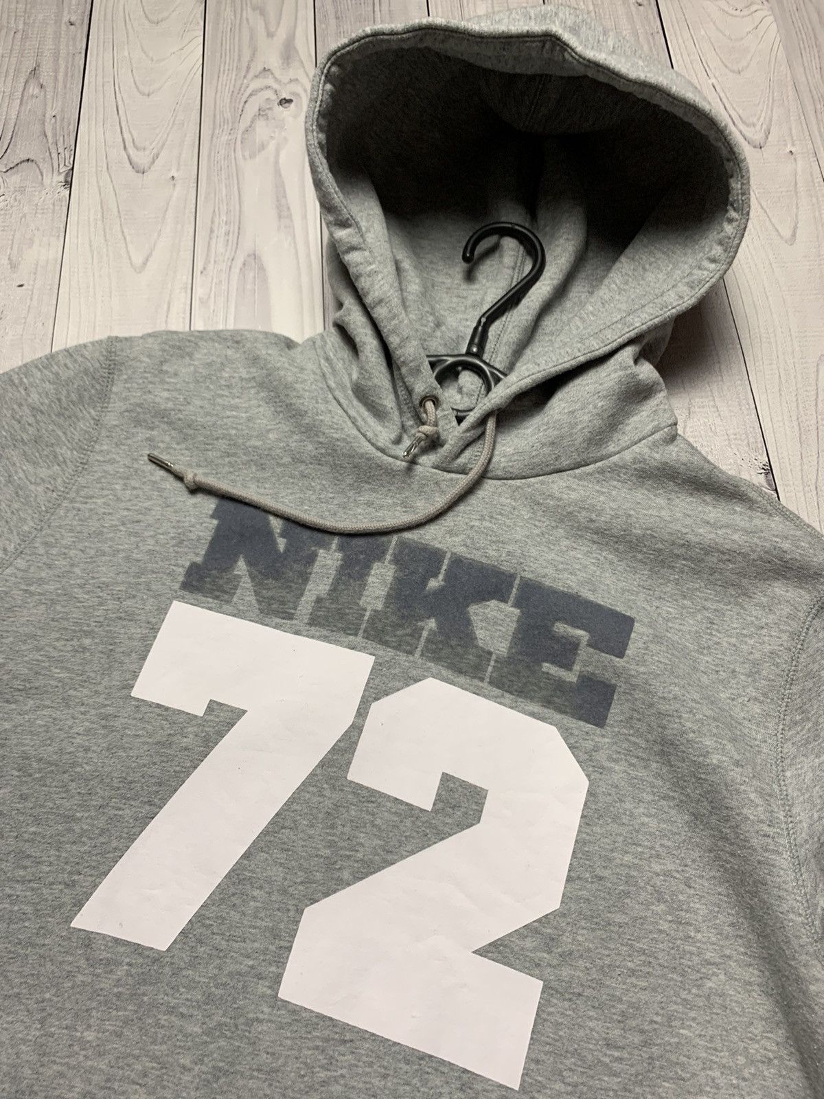 Nike × Vintage Vintage Nike 72 hoodie big logo size L Size US L / EU 52-54 / 3 - 3 Thumbnail