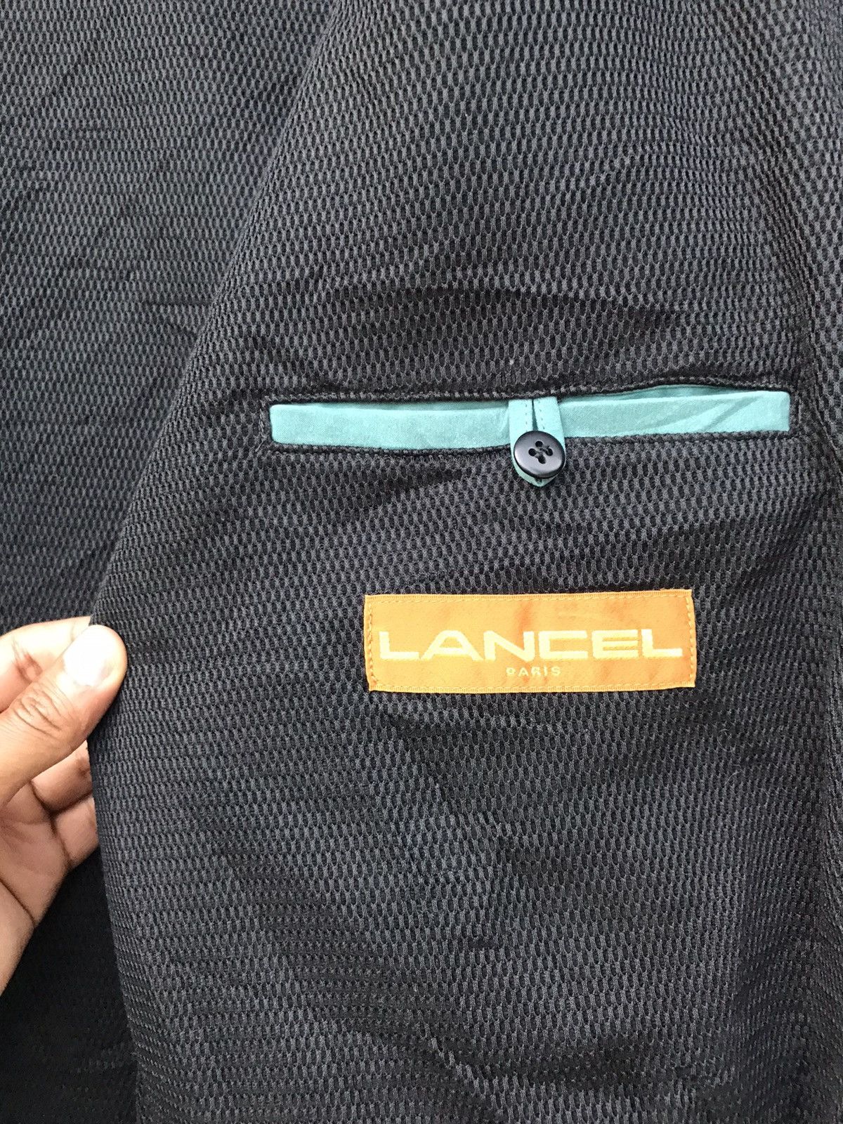 Lancel Lancel Paris Bomber Jacket Issey Miyake Style Size US L / EU 52-54 / 3 - 3 Thumbnail