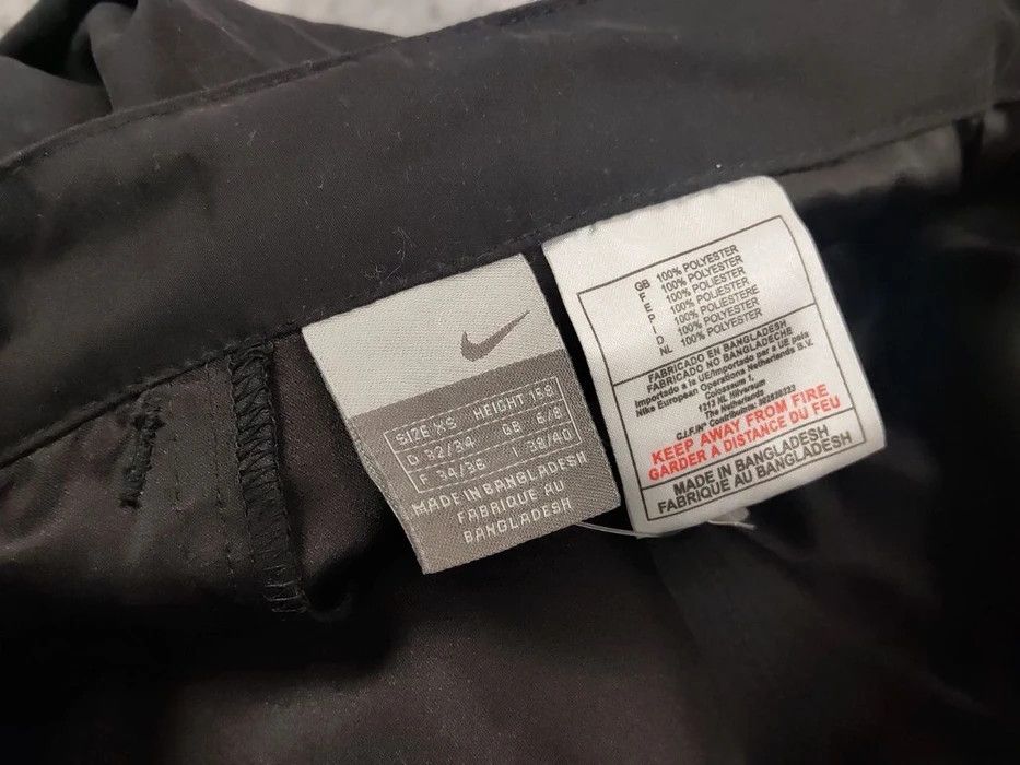 Nike NEW Vintage 90's Nike Black Hype Swoosh Track Jogger Pants Size US 29 - 9 Thumbnail