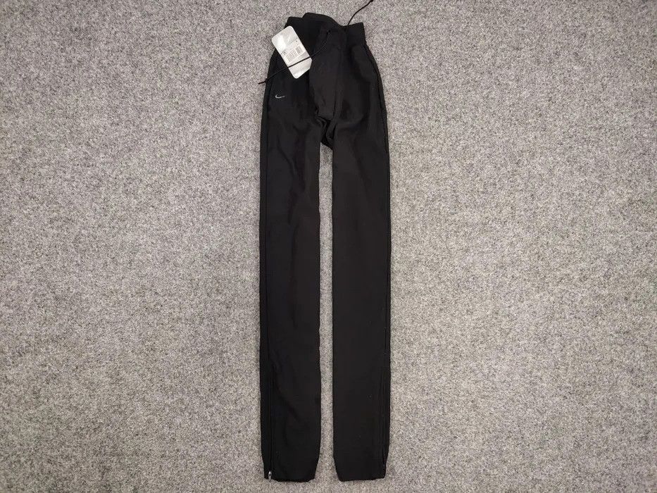 Nike NEW Vintage 90's Nike Black Hype Swoosh Track Jogger Pants Size US 29 - 1 Thumbnail