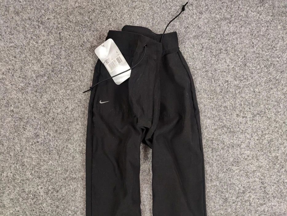 Nike NEW Vintage 90's Nike Black Hype Swoosh Track Jogger Pants Size US 29 - 3 Thumbnail