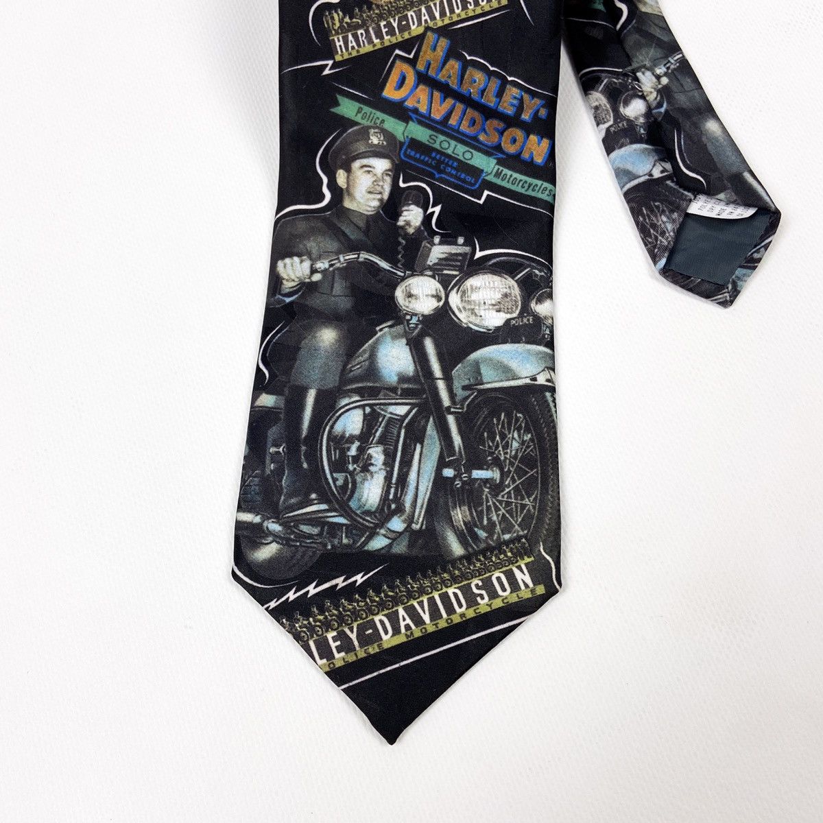 Ralph Marlin Vintage 90s Ralph Marlin Harley Davidson Police made in USA Size ONE SIZE - 2 Thumbnail