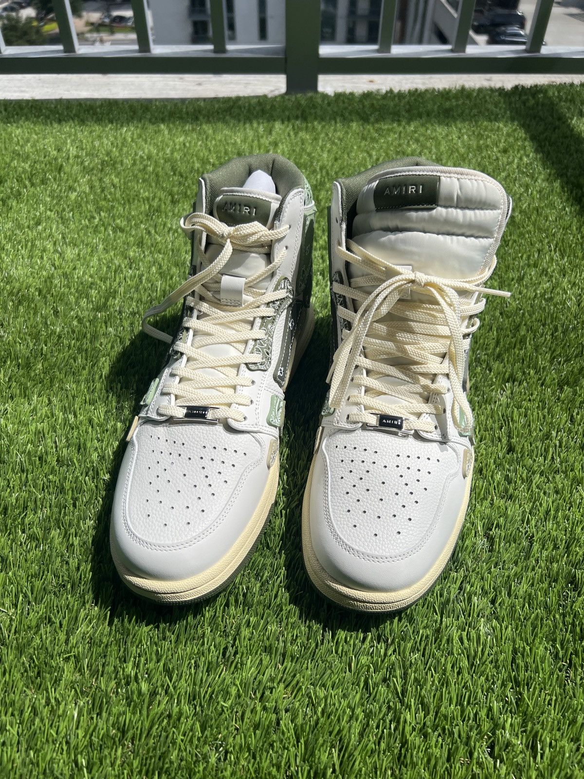 Amiri Skel High Amiri Size US 12 / EU 45 - 3 Thumbnail