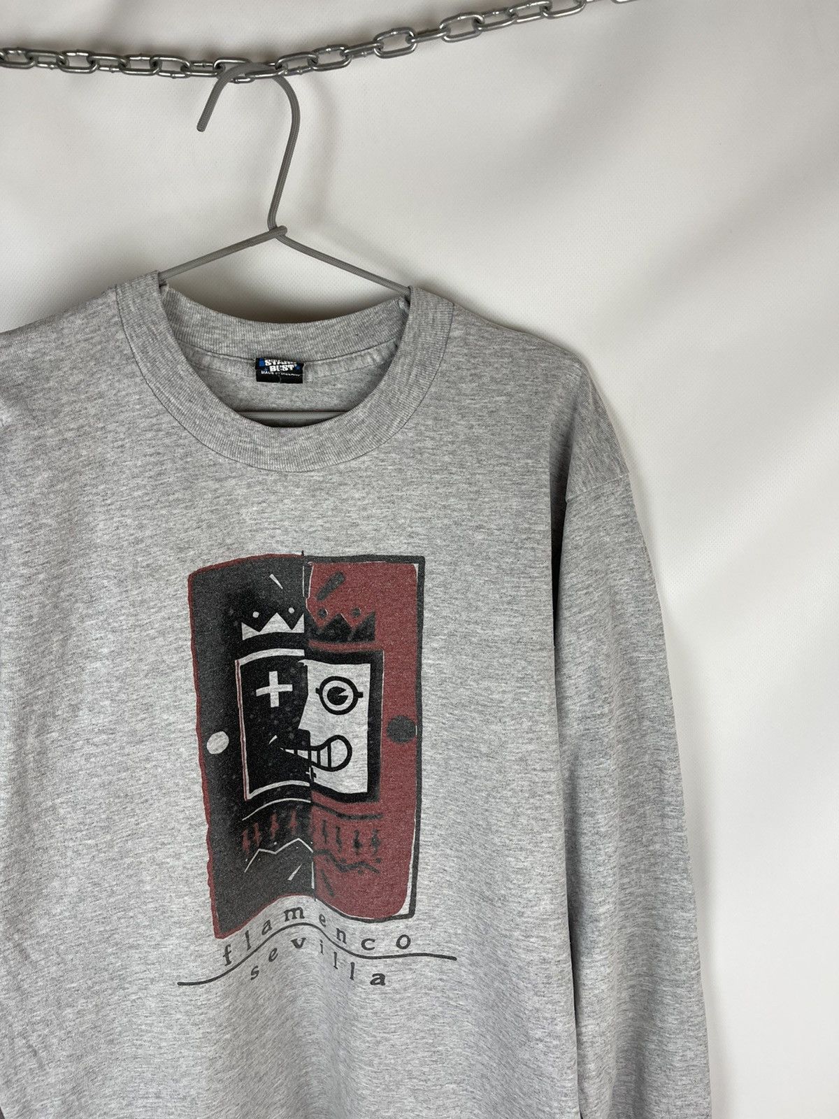 Vintage Screen Stars vintage 90s Flamenco,Sevilla long sleeve tee Size US L / EU 52-54 / 3 - 3 Thumbnail
