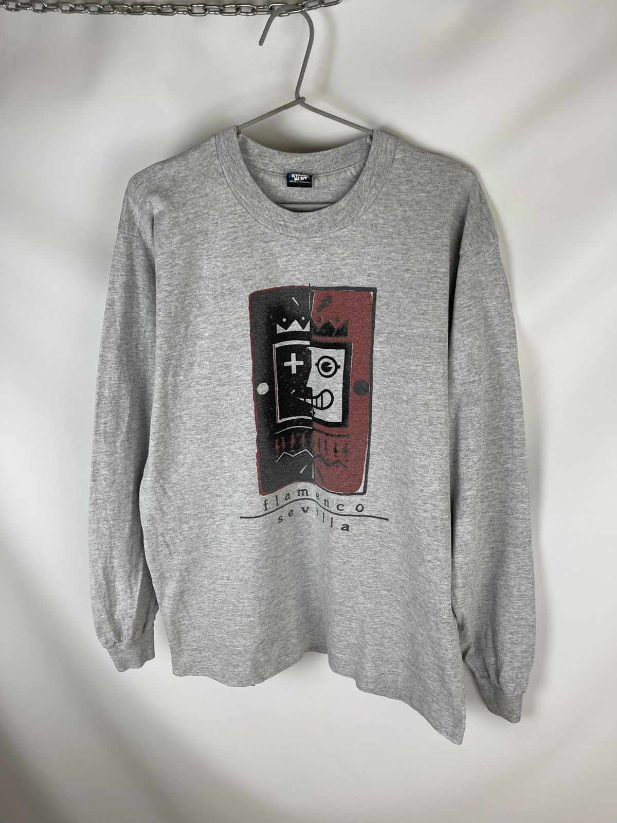 Vintage Screen Stars vintage 90s Flamenco,Sevilla long sleeve tee Size US L / EU 52-54 / 3 - 6 Thumbnail