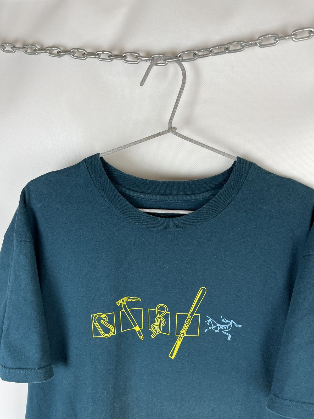 Arc'teryx Arcteryx big logo green tee shirt Size US M / EU 48-50 / 2 - 6 Thumbnail