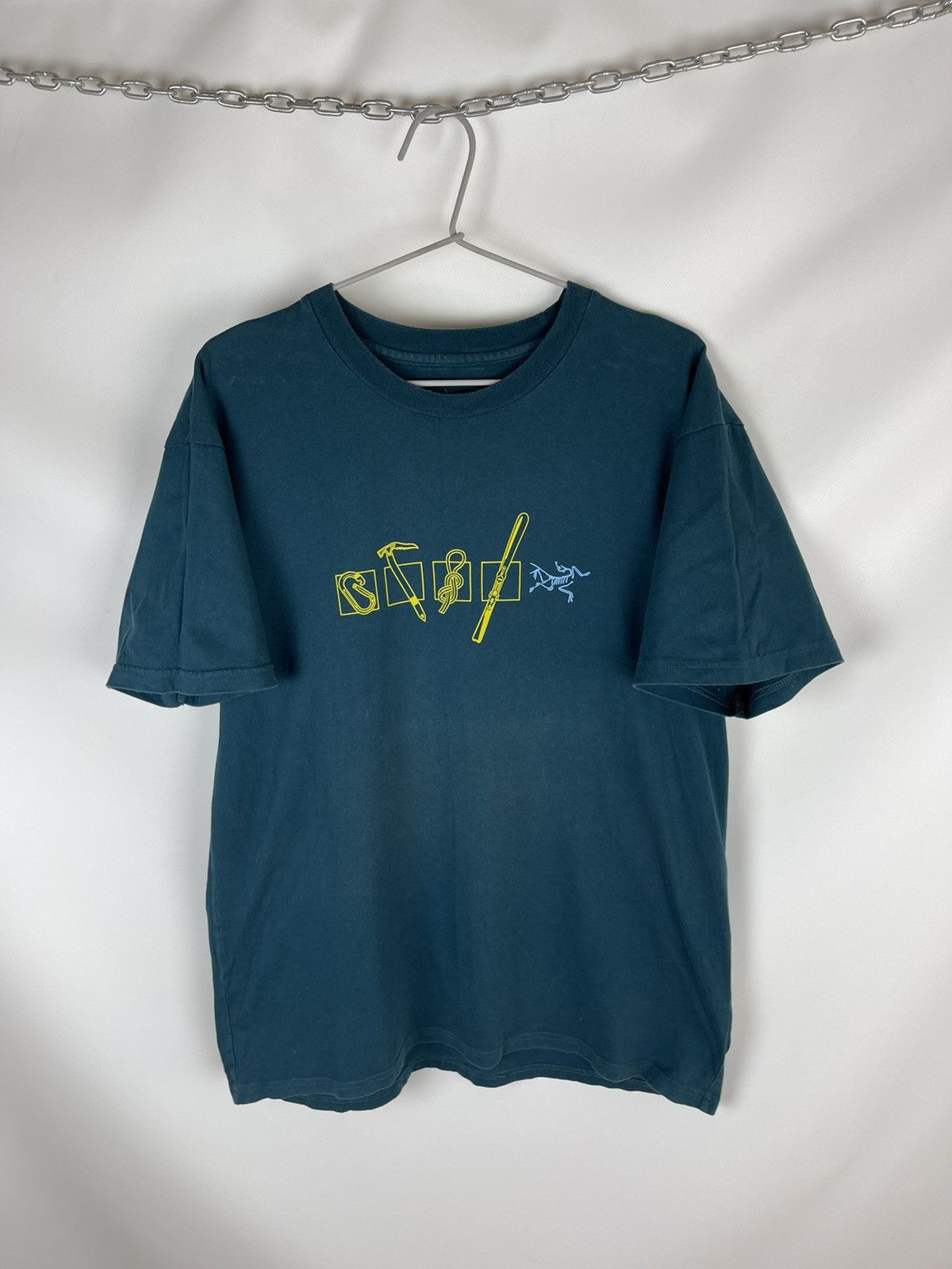 Arc'teryx Arcteryx big logo green tee shirt Size US M / EU 48-50 / 2 - 3 Thumbnail