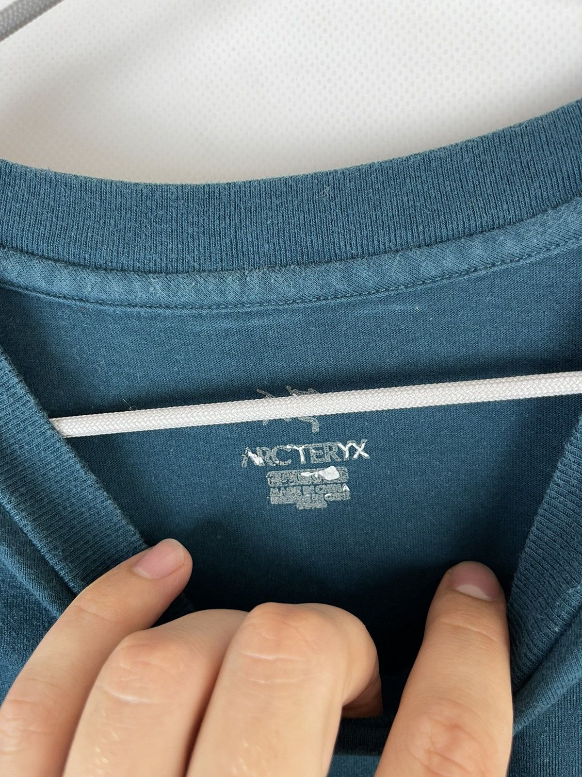 Arc'teryx Arcteryx big logo green tee shirt Size US M / EU 48-50 / 2 - 9 Thumbnail