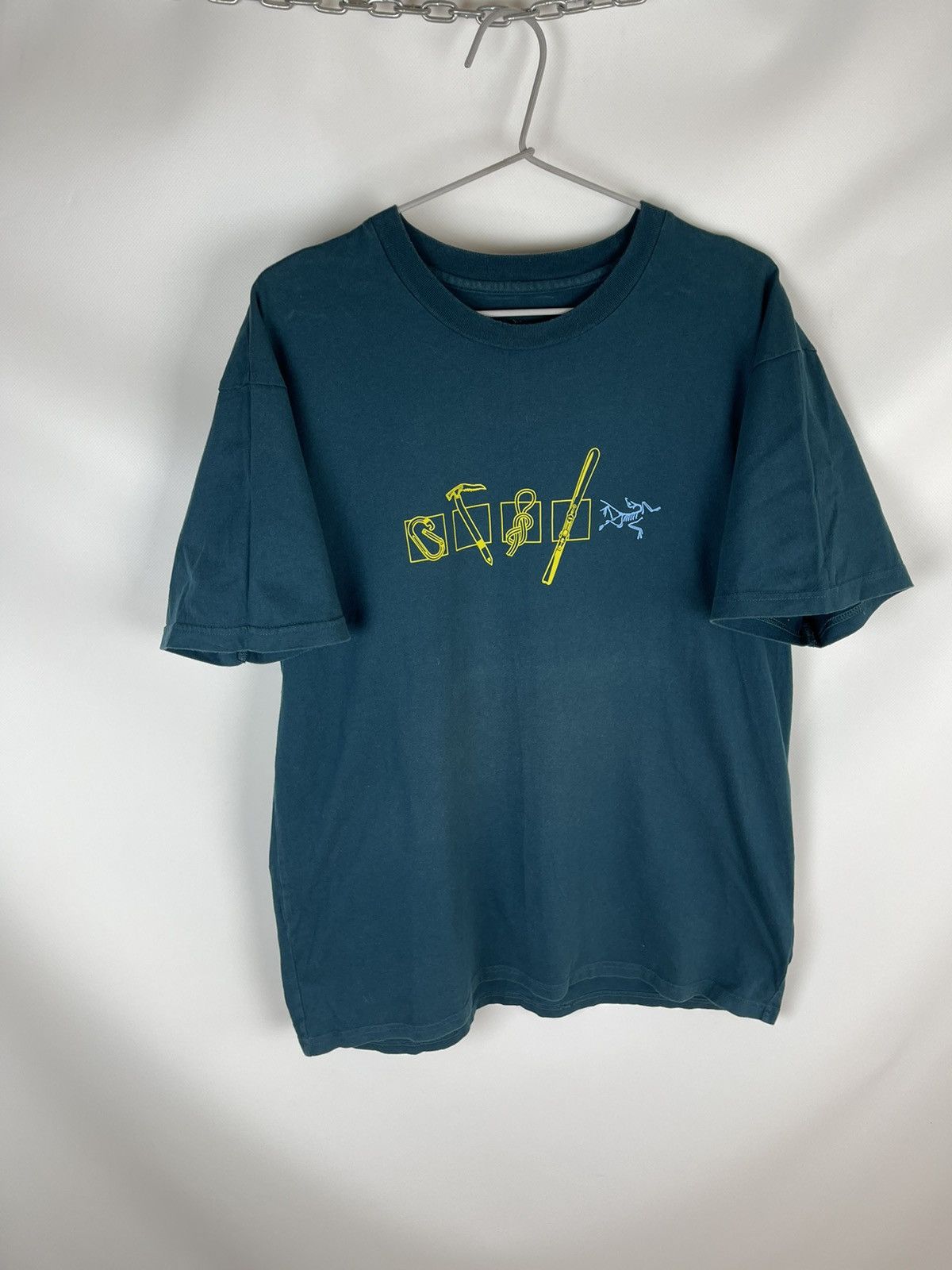 Arc'teryx Arcteryx big logo green tee shirt Size US M / EU 48-50 / 2 - 1 Thumbnail