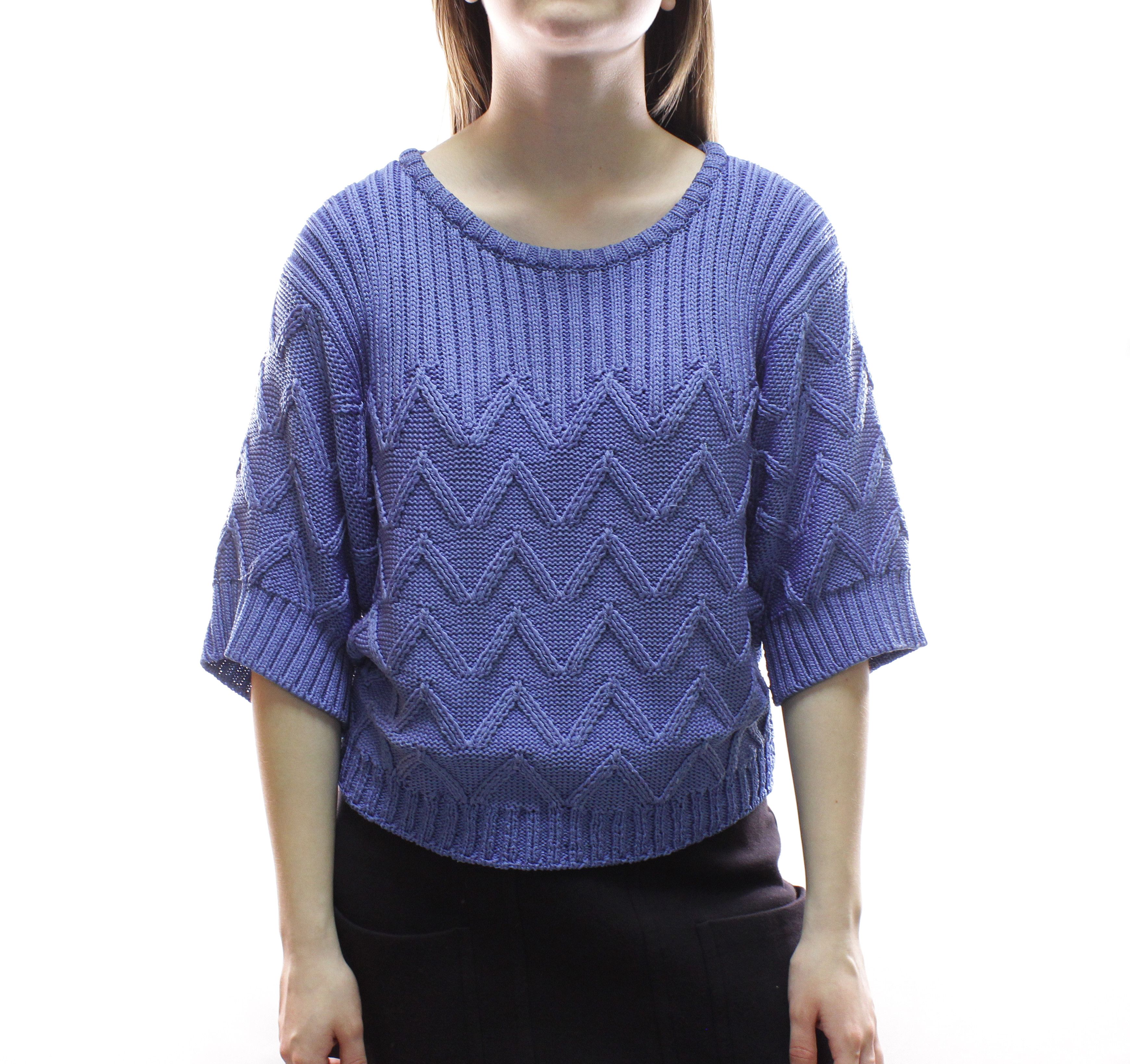 Dior 80S Embroidered Oversize Shortsleeve Knit Vintage Size S / US 4 / IT 40 - 1 Thumbnail