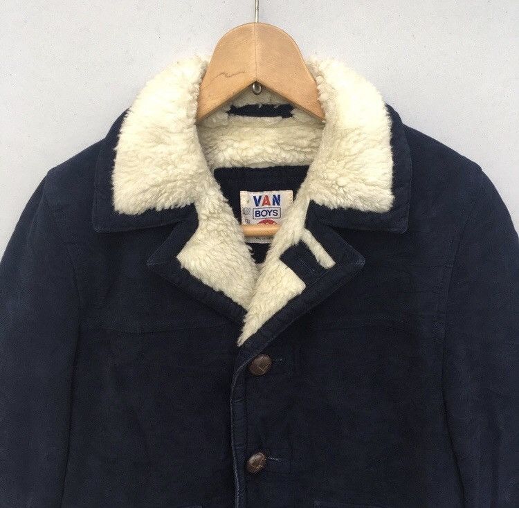 Van Vintage Van Boys by Van Jacket Sherpa Lined Fur Jacket Size US S / EU 44-46 / 1 - 2 Thumbnail