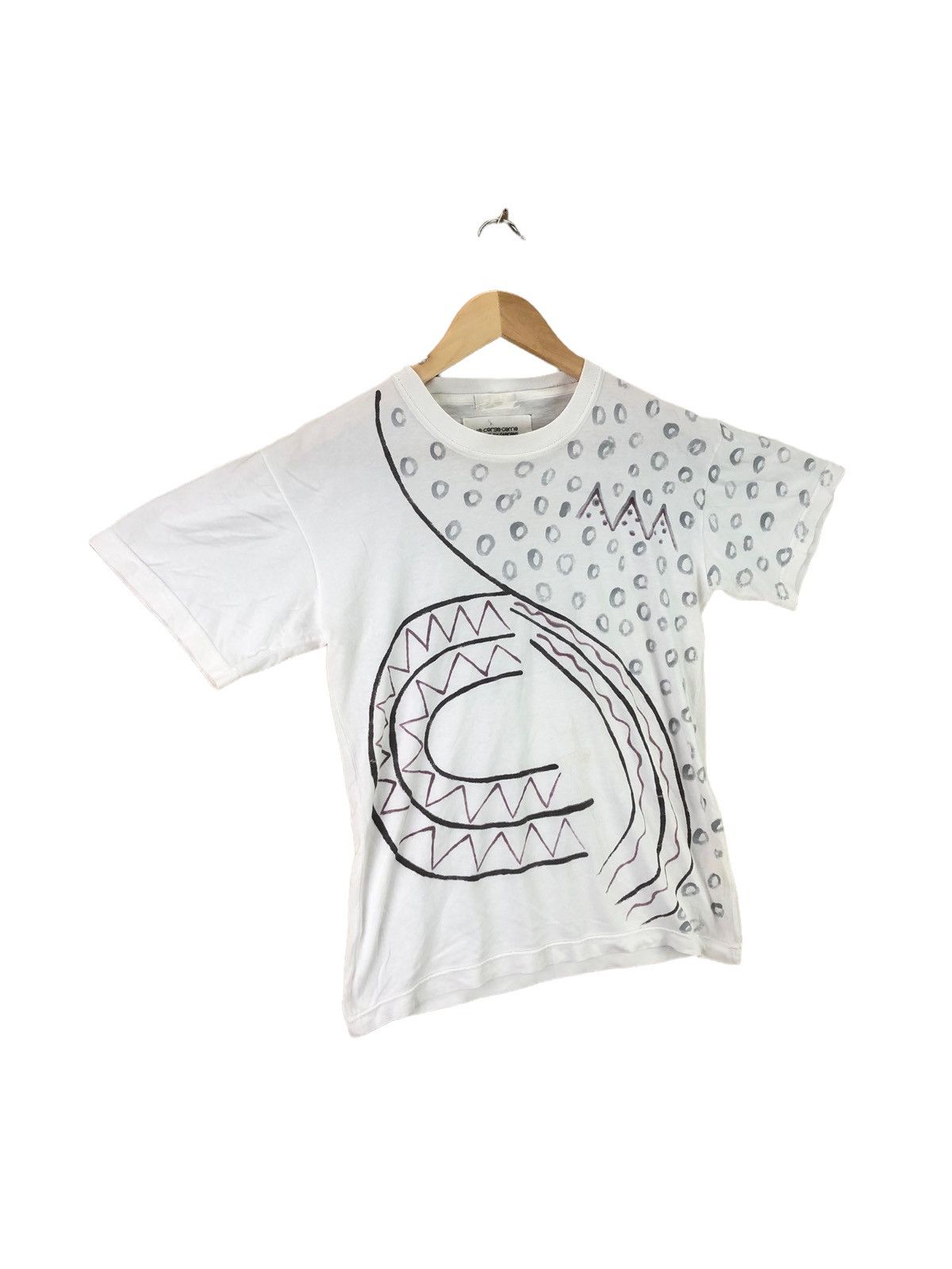 Comme des Garcons Homme × Japanese Brand Japanese Brand Comme Des Garcons Homme Tshirt Size US S / EU 44-46 / 1 - 2 Thumbnail
