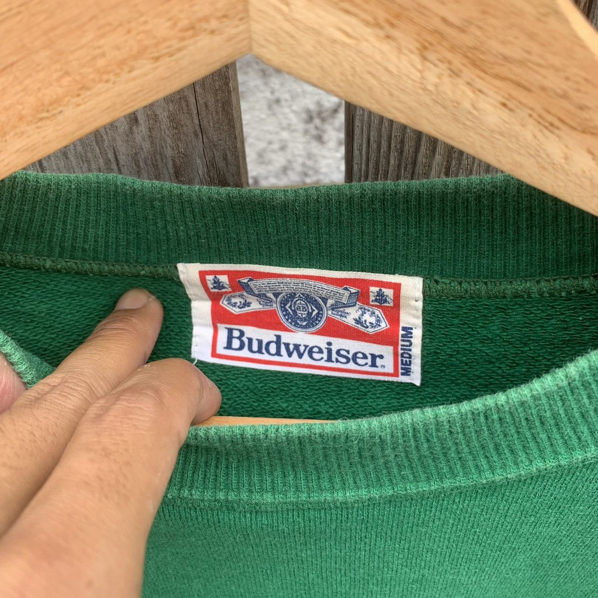 Budweiser × Vintage 1990’s Vintage Budweiser Spell Out Sweater Pullover Jumper Size US M / EU 48-50 / 2 - 3 Thumbnail